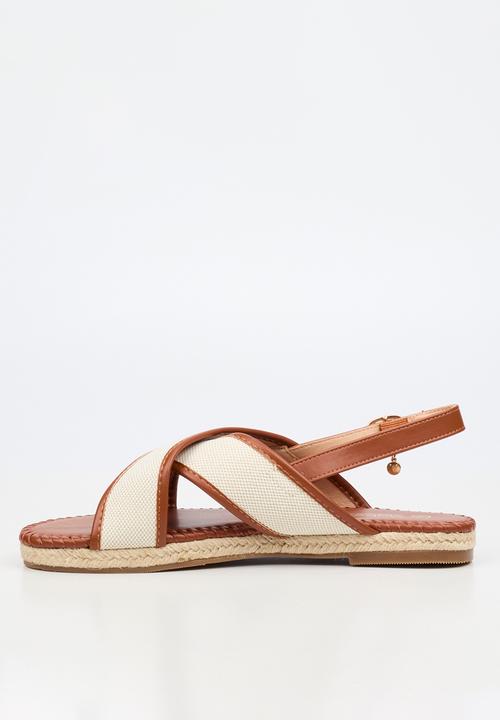 Viabeach - Forest 1 cross-over combo sandal - tan