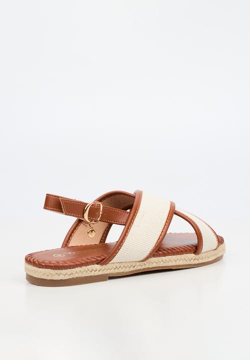 Viabeach - Forest 1 cross-over combo sandal - tan