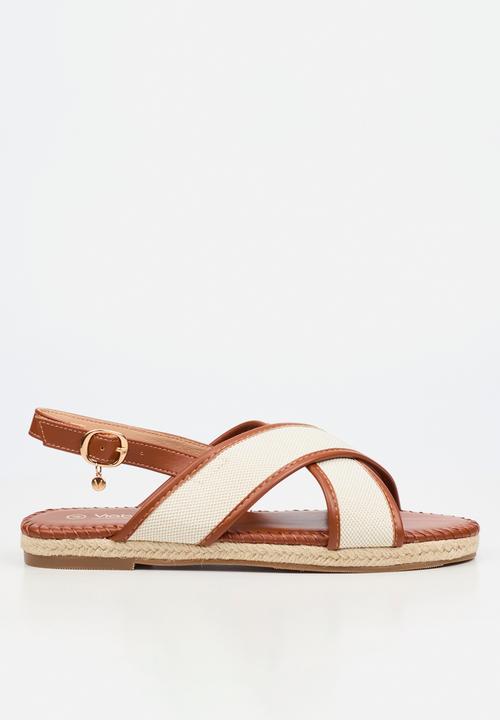 Viabeach - Forest 1 cross-over combo sandal - tan