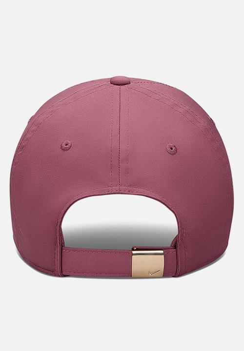 Nike - Dri-fit metal swoosh cap - pink smoke