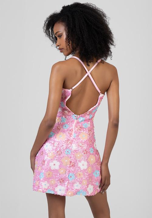 SISSY BOY - Oops-A-Daisy Mini Dress - Pink Multi