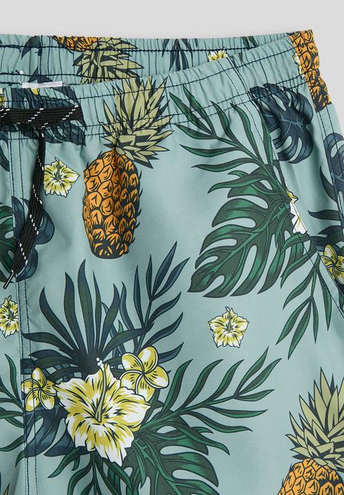 Pop Candy - Pineapple aop boardshorts - green