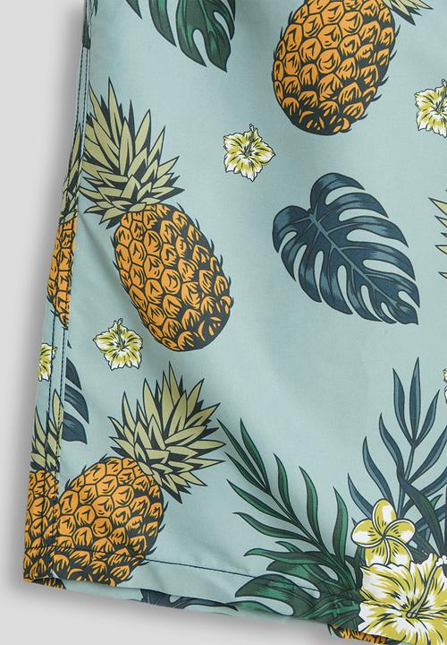 Pop Candy - Pineapple aop boardshorts - green