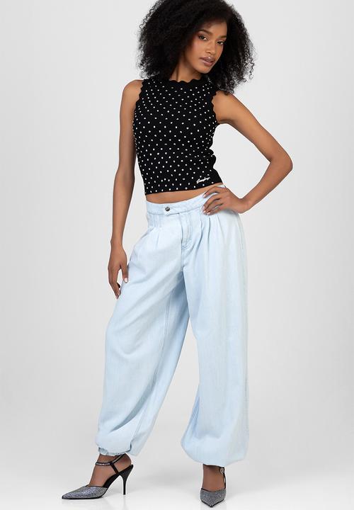 SISSY BOY - Janine Bloomer Denim Trousers - Medium Vintage