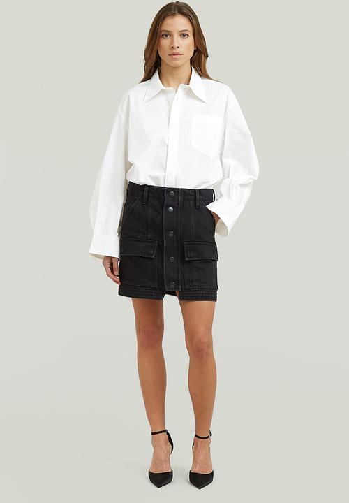 G-STAR - Short Cargo Skirt Wmn - Washed Black