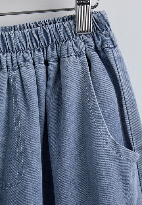 Pop Candy - Denim camisole top & jeans - light blue/white