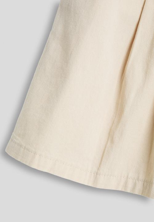 Pop Candy - Paperbag waist shorts - beige