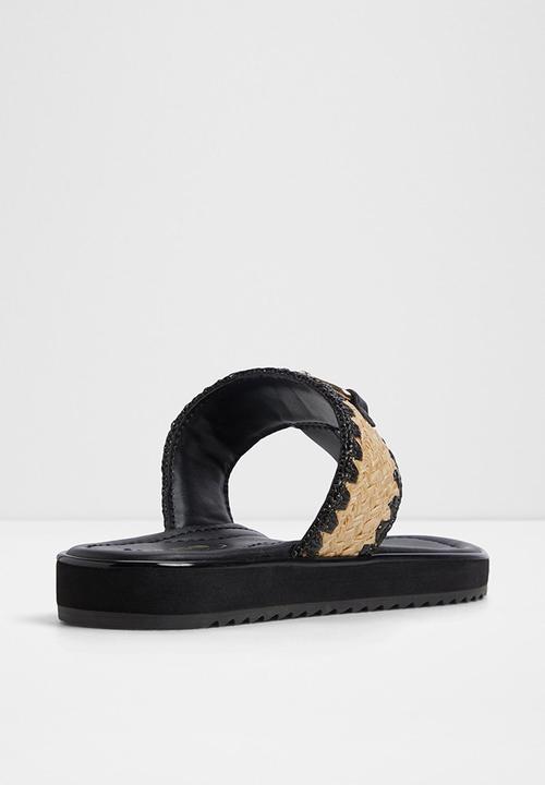 ALDO - Lajolla T-bar - black