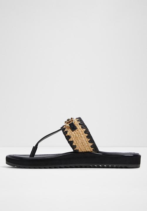 ALDO - Lajolla T-bar - black