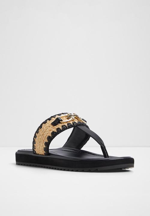 ALDO - Lajolla T-bar - black