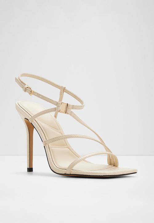 ALDO - Maakie open toe ankle strap - cream