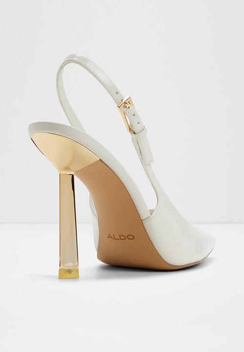 ALDO - Marysa closed toe slingback - white/bone