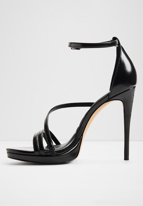 ALDO - Odella open toe ankle strap - black