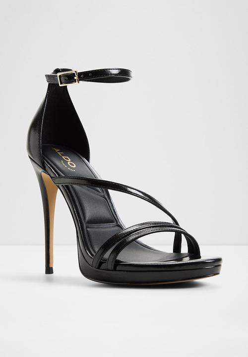 ALDO - Odella open toe ankle strap - black