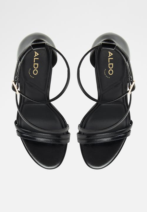 ALDO - Odella open toe ankle strap - black
