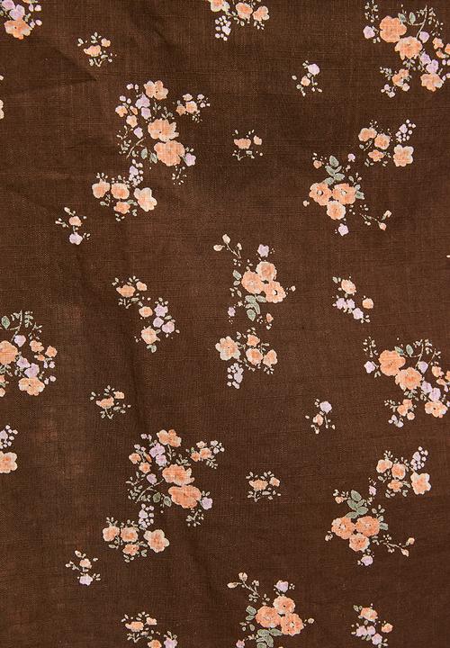 Cotton On - Jenna Ditsy - Dark Oak