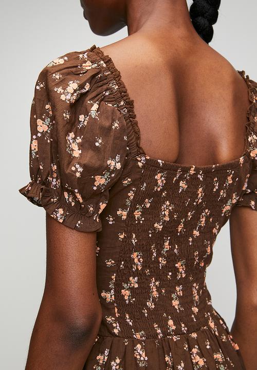 Cotton On - Jenna Ditsy - Dark Oak
