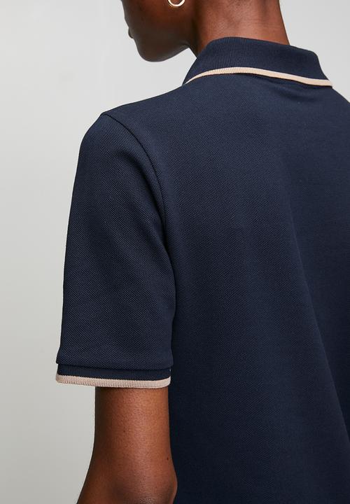 POLO - Wmn Leah Ss Golfer Dress - Navy