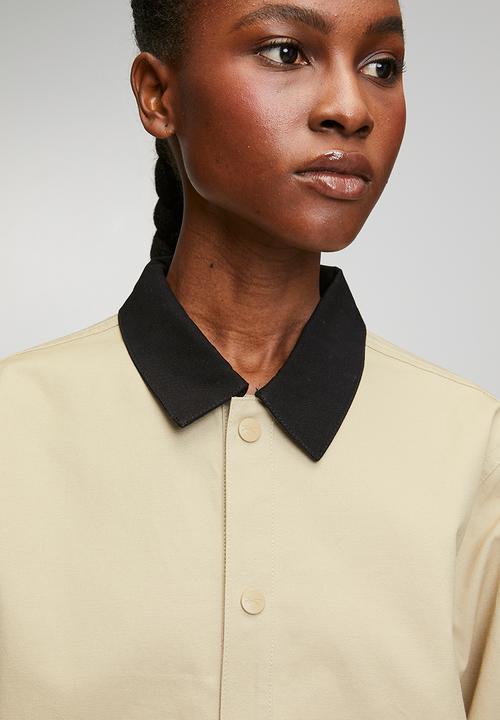 Reebok - Workwear Cropped Canvas Jacket - Elevated Beige