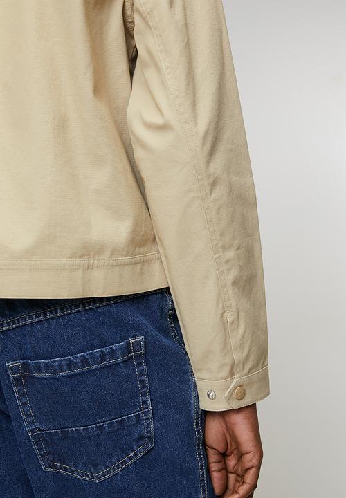 Reebok - Workwear Cropped Canvas Jacket - Elevated Beige