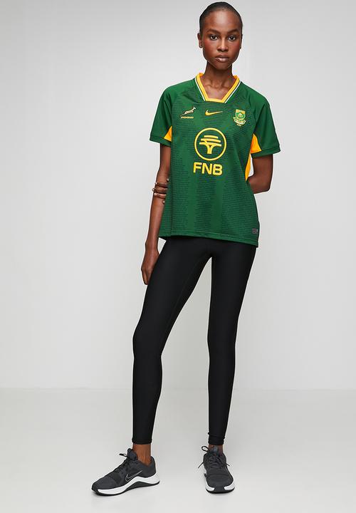 Nike - Spr Wnk Stdm Ss Jsy Hm Ab Vl - Gorge Green/University Gold