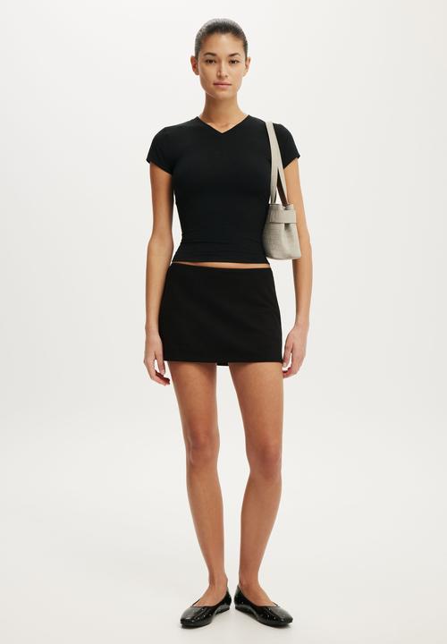 Cotton On - Luca Ponte Skort - Black