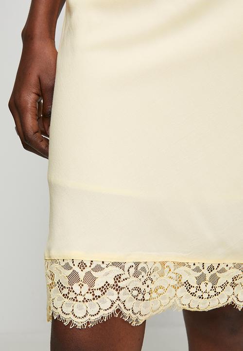 Cotton On - Sasha Slip Skirt - Vanilla Glow