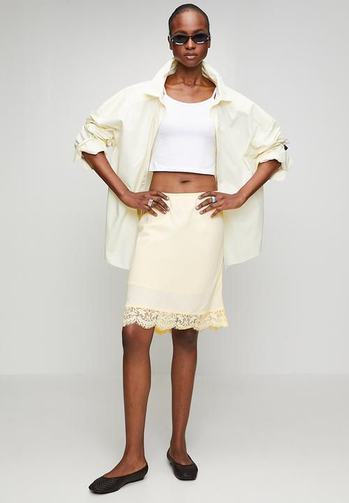 Cotton On - Sasha Slip Skirt - Vanilla Glow