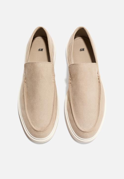 H&M - Moccasin-seam loafers - beige