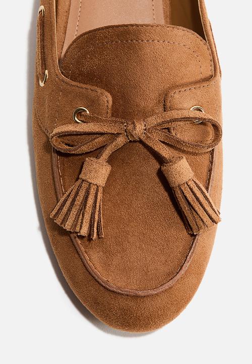 H&M - Loafer mules - dark beige