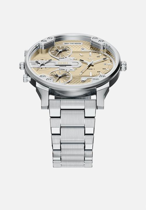 Diesel  - Diesel Mr. Daddy Slim Multi-Movement  DZ7495 Watch - Silver
