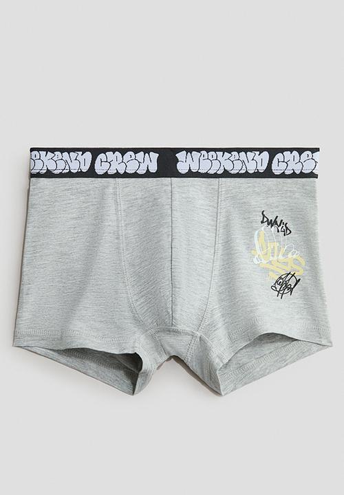 H&M - 5-Pack trunks - khaki green/weekend crew
