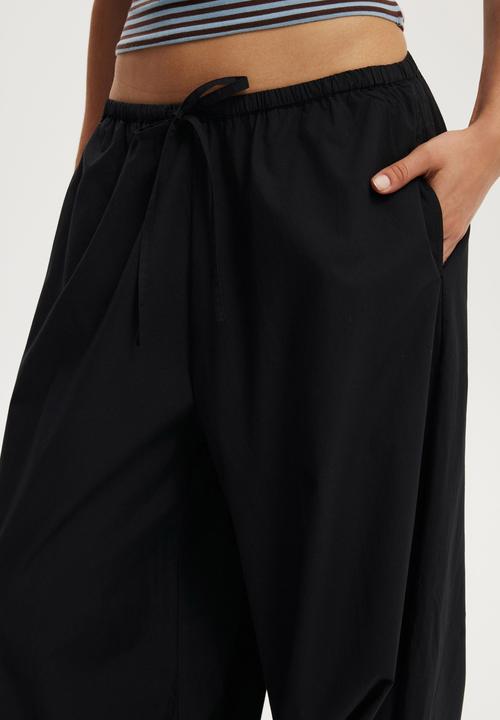 Cotton On - Rio Balloon Pant - Black