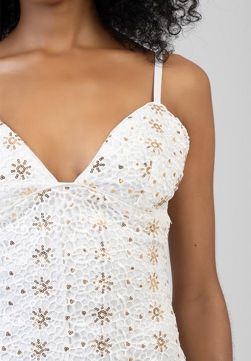 SISSY BOY - Sun Kiss Mini Dress - Off White