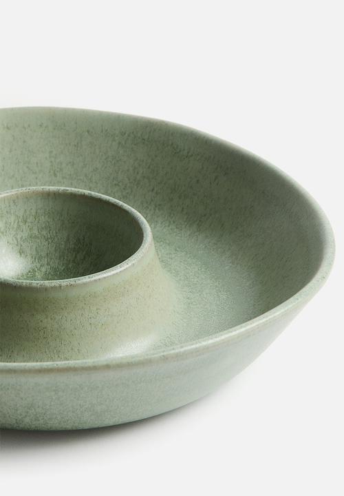 H&M - Stoneware serving bowl - light green