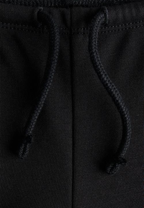 H&M - Wide-leg joggers - black