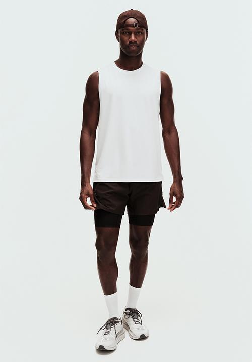 H&M - Regular fit sports vest top with drymove™ - white