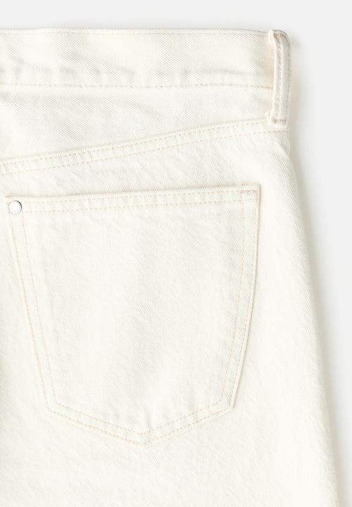H&M - Original straight jeans  - white