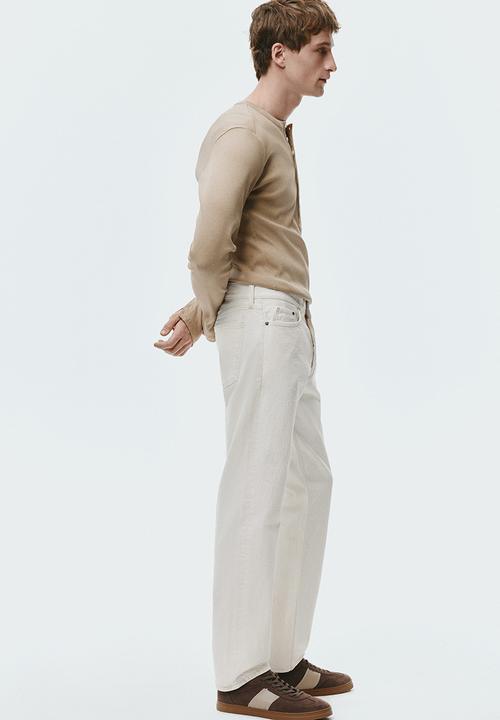 H&M - Original straight jeans  - white
