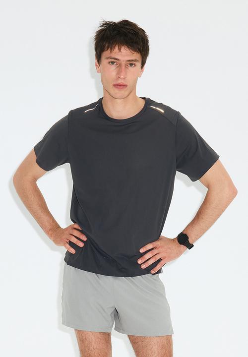 H&M - Lightweight cooling running t-shirt  - dark grey