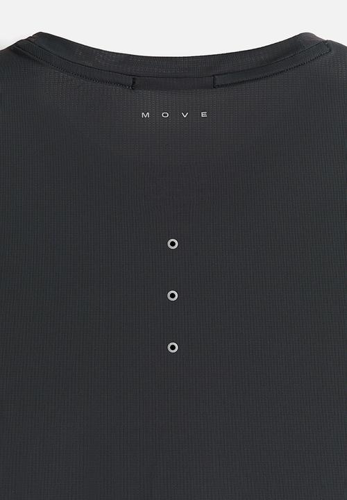 H&M - Lightweight cooling running t-shirt  - dark grey