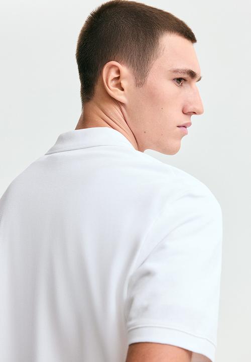 H&M - Regular fit polo shirt - white
