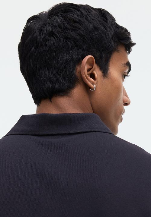 H&M - Regular fit polo shirt - navy blue