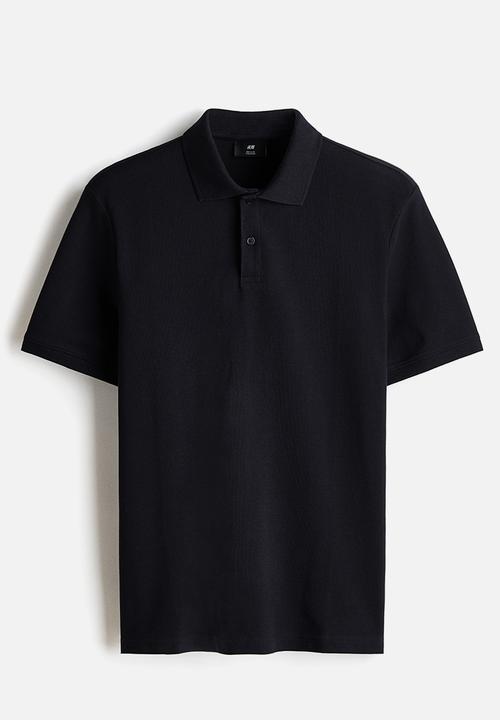 H&M - Regular fit polo shirt - navy blue