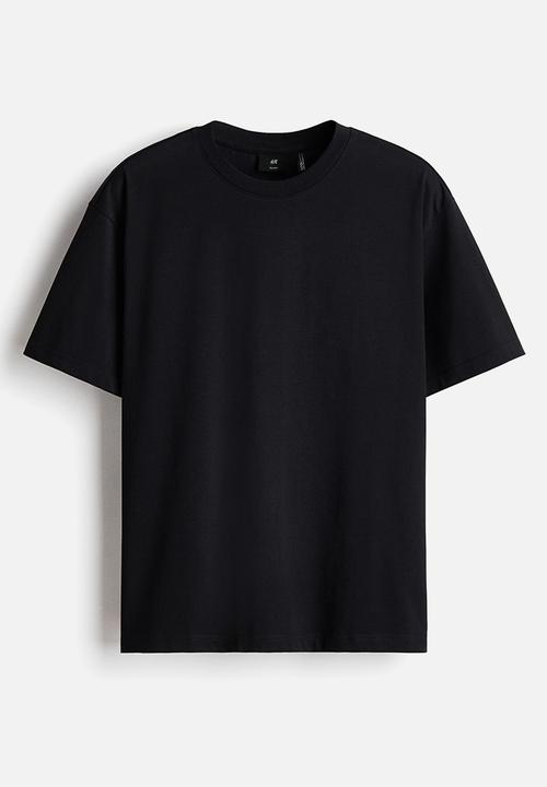 H&M - Coolmax?  relaxed fit t-shirt - black