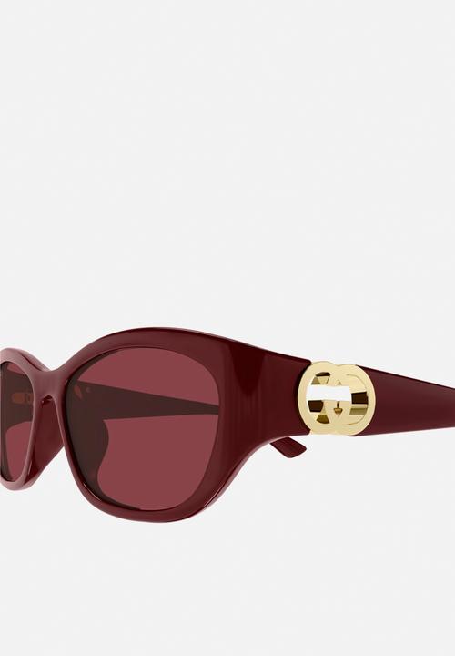 GUCCI - GG1826SK-003 L Sunglass - Burgundy