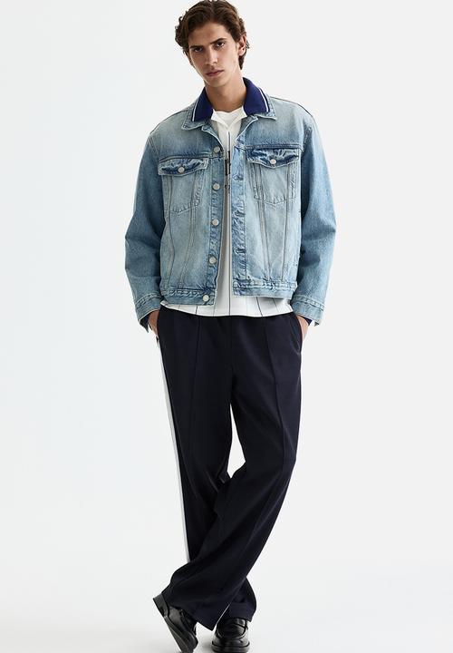 H&M - Denim trucker jacket - denim blue