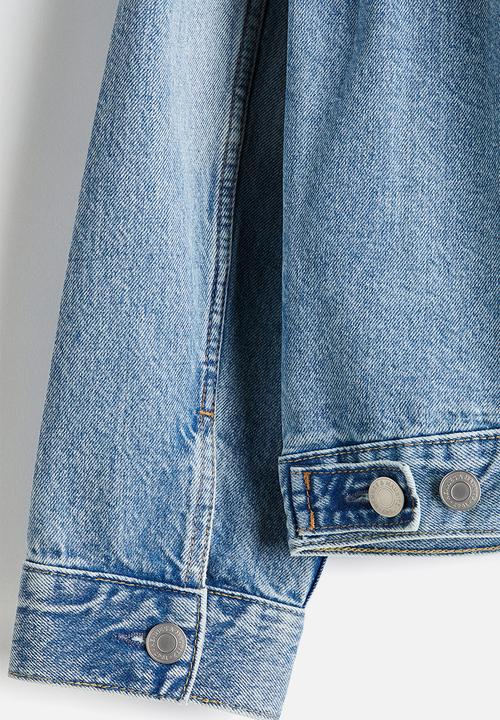 H&M - Denim trucker jacket - denim blue