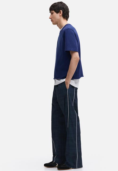 H&M - Regular fit washed t-shirt - dark blue