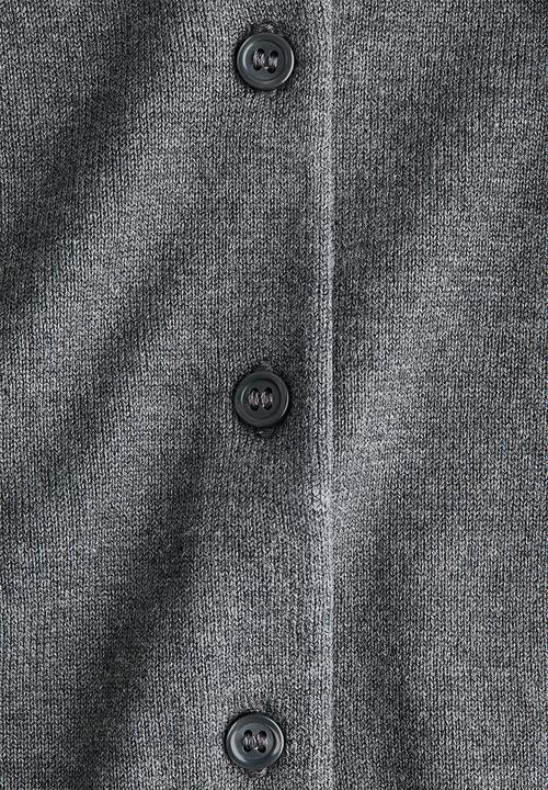 H&M - Fine-knit cardigan - grey marl